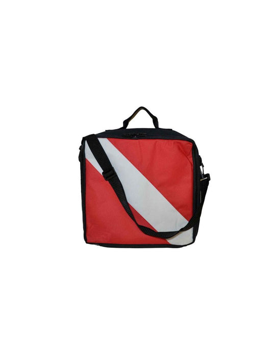 Bolsa acolchada para regulador con bandera de buceo