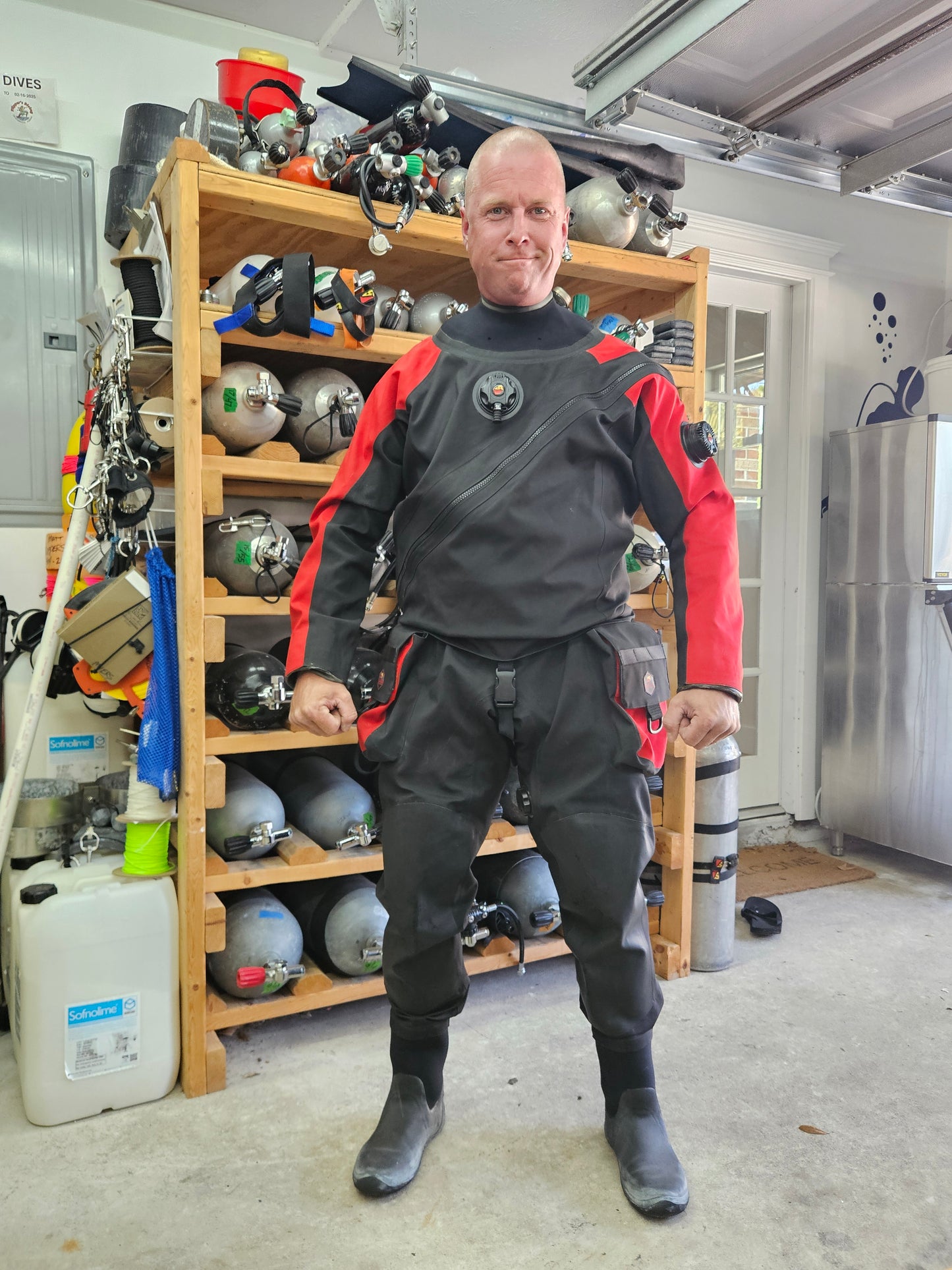 Dive Rite 901 Drysuit (LARGE)