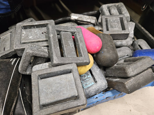 WEIGHTS - Hard Lead Dive Weights ($4.50/LB) *USED*