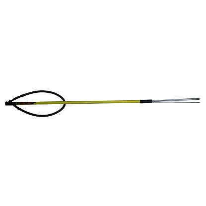 6' X 1/2" Pole spear, paralyzer barbed spring