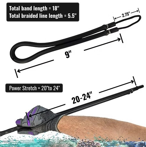 Tourney King 66" 4-Piece Premium Pole Spear