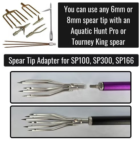 Tourney King 66" 4-Piece Premium Pole Spear
