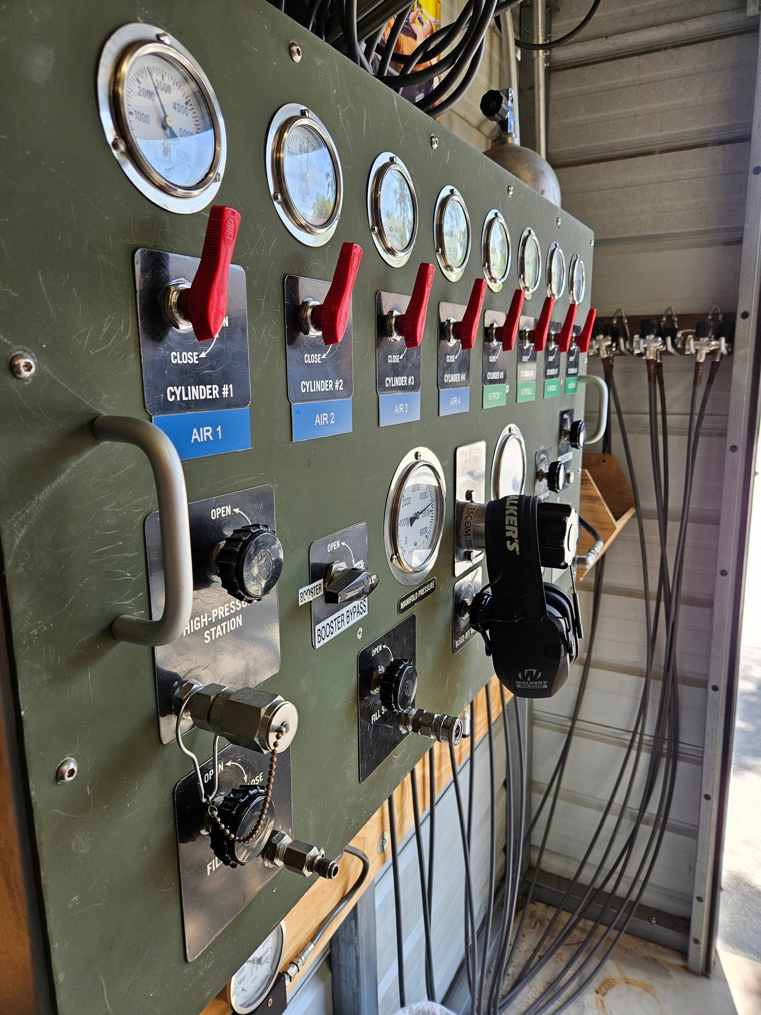 Fill Station - Compressor  & Bank Components