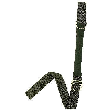 Hog Crotch Strap 2.0in Soft Web W-SS Ring