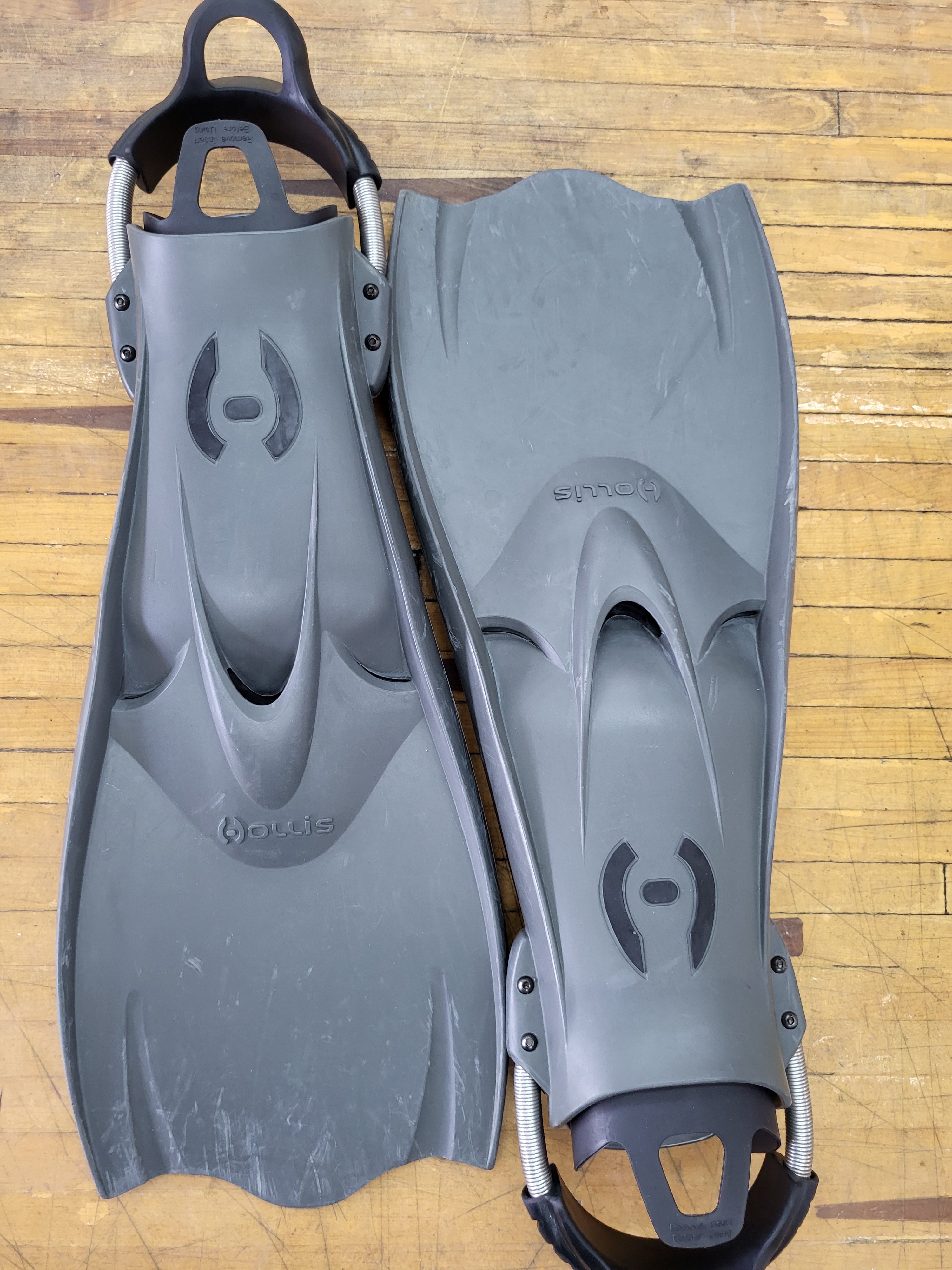 Hollis SCUBA outlet Tech Fins w/spring strap