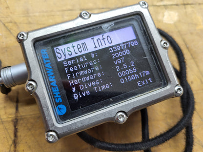 Shearwater Petrel 2 EXT CCR Dive Computer