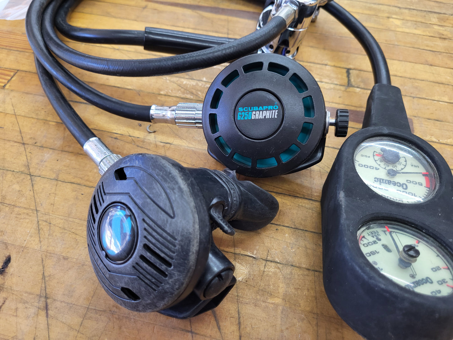 Scubapro MK10/G250 Full Regulator Set *JUST SERVICED*