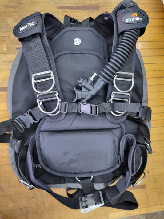 Dive Rite Transpac w/Voyager EXP Wing BCD (XL)