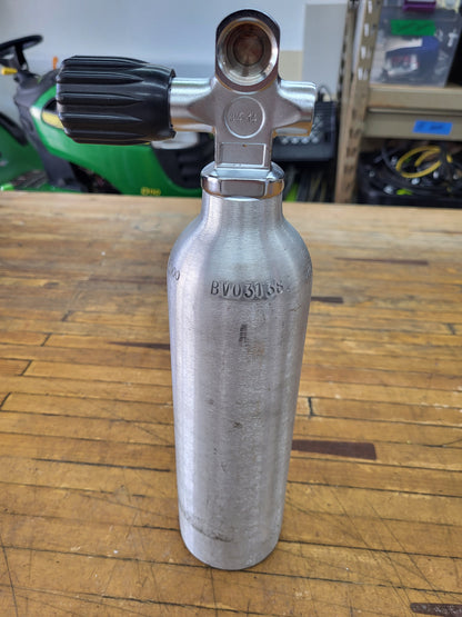 Aluminum 6cf scuba cylinder