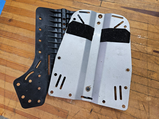 Poseidon Steel Short Backplates