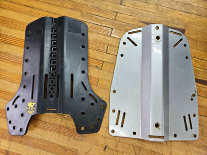 Poseidon Steel Short Backplates