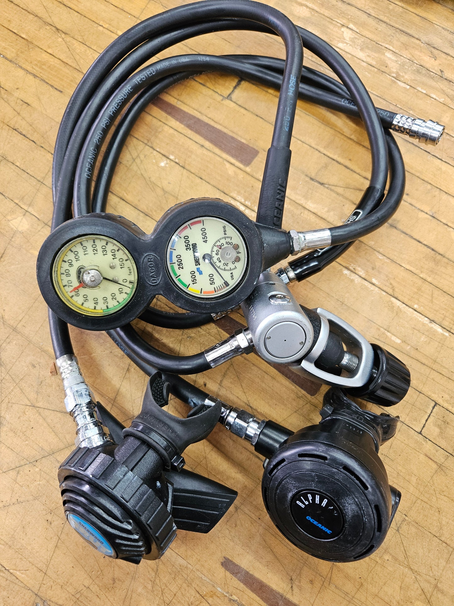 Oceanic Alpha Regulator Set (JUST SERVICED!)