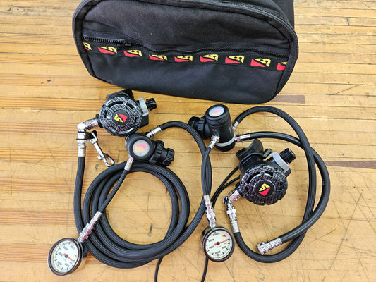 Dive Rite XT Sidemount Regulator Set