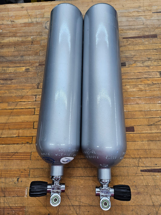 Faber LP50 Steel Cylinders (USED - SOLD AS PAIRS)