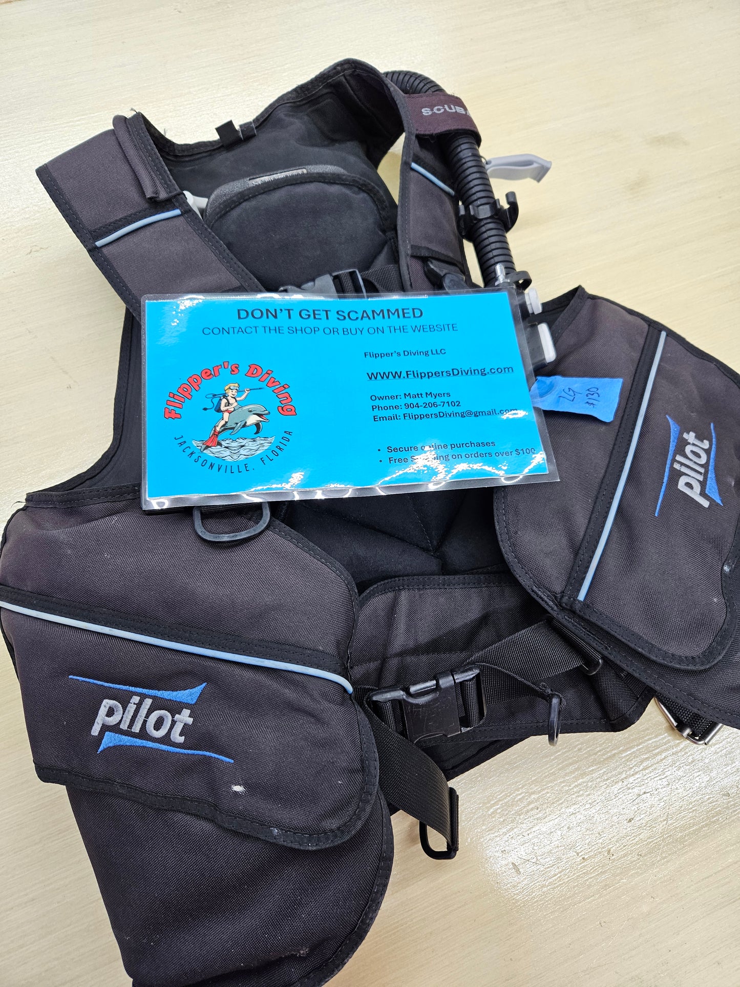 Scubapro "Pilot" BCD (LARGE)