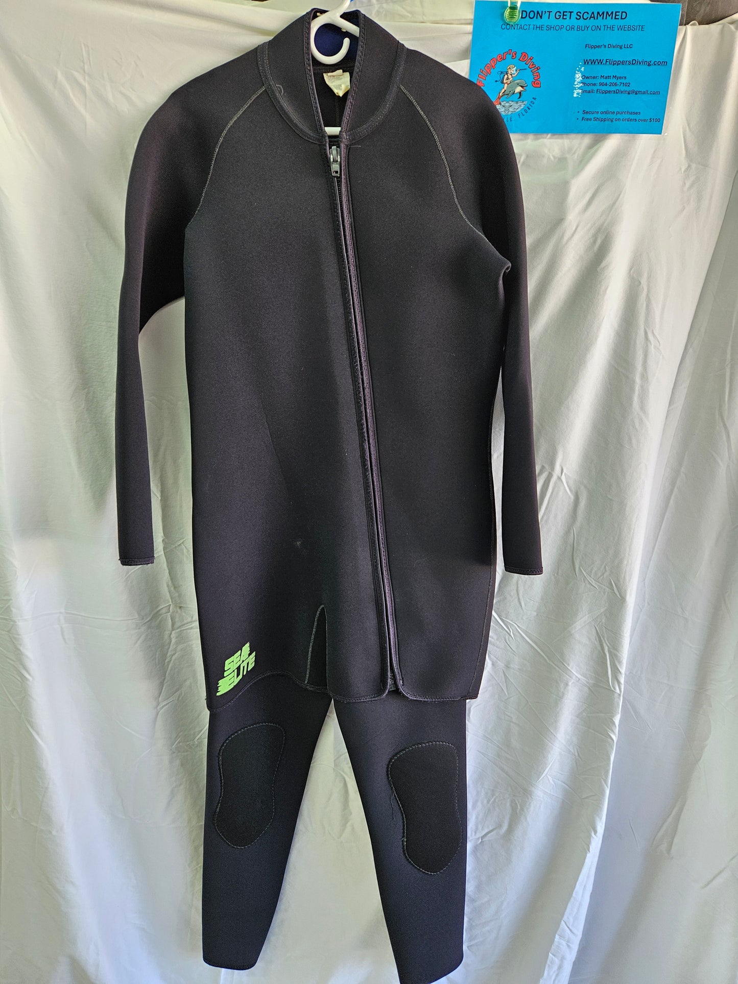 Sea Elite 3mm 2 Piece Wetsuit (Size 12-14)