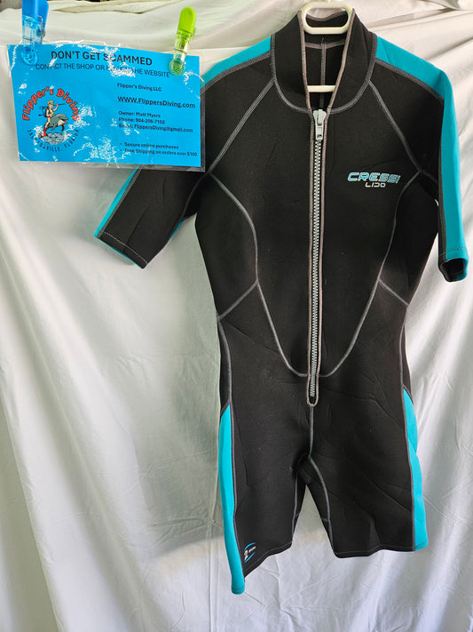 Cressi 3mm Shorty Wetsuit (Size 4)