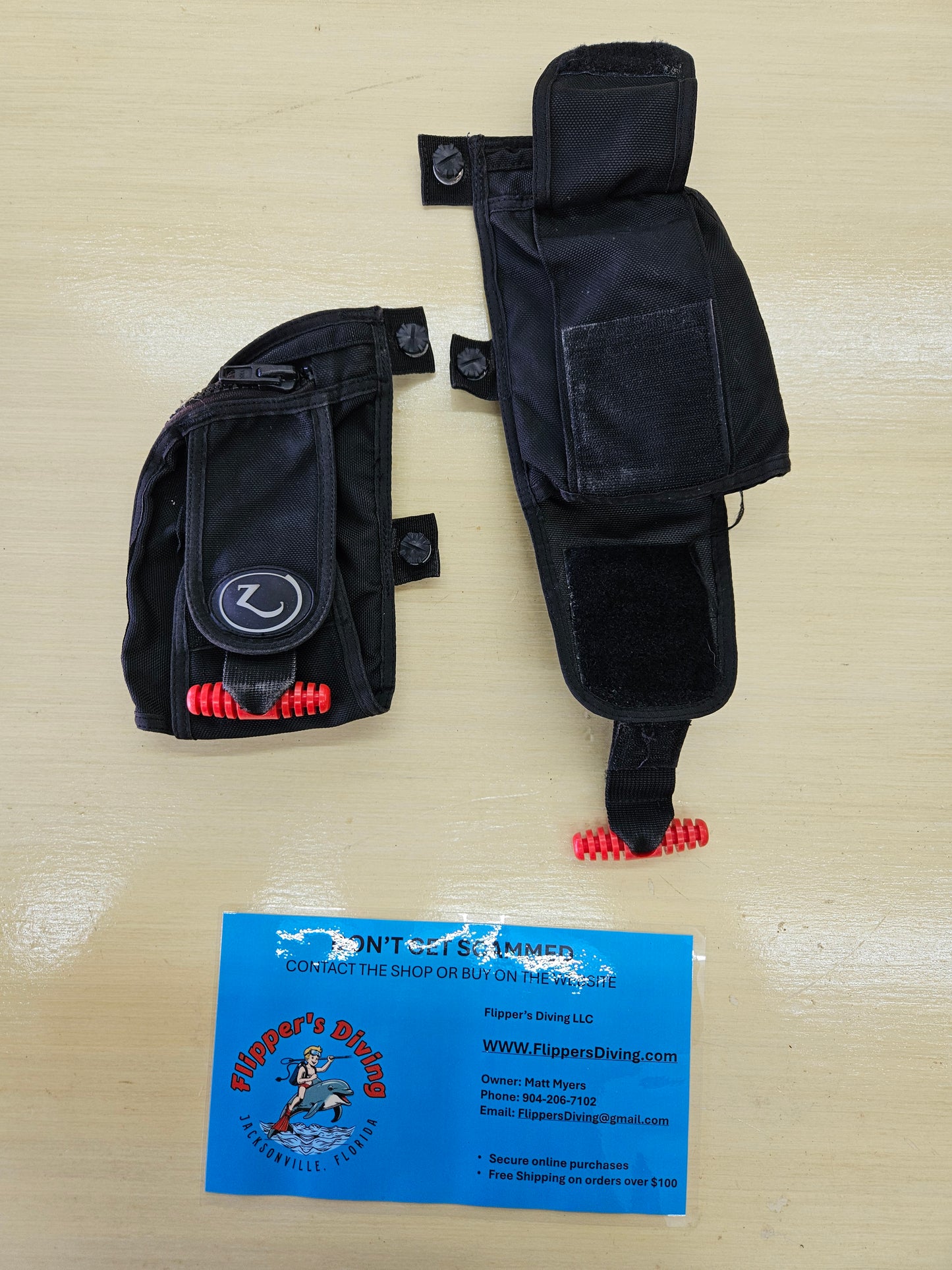 Zeagle Drop Weight Integrated Pockets (pair)