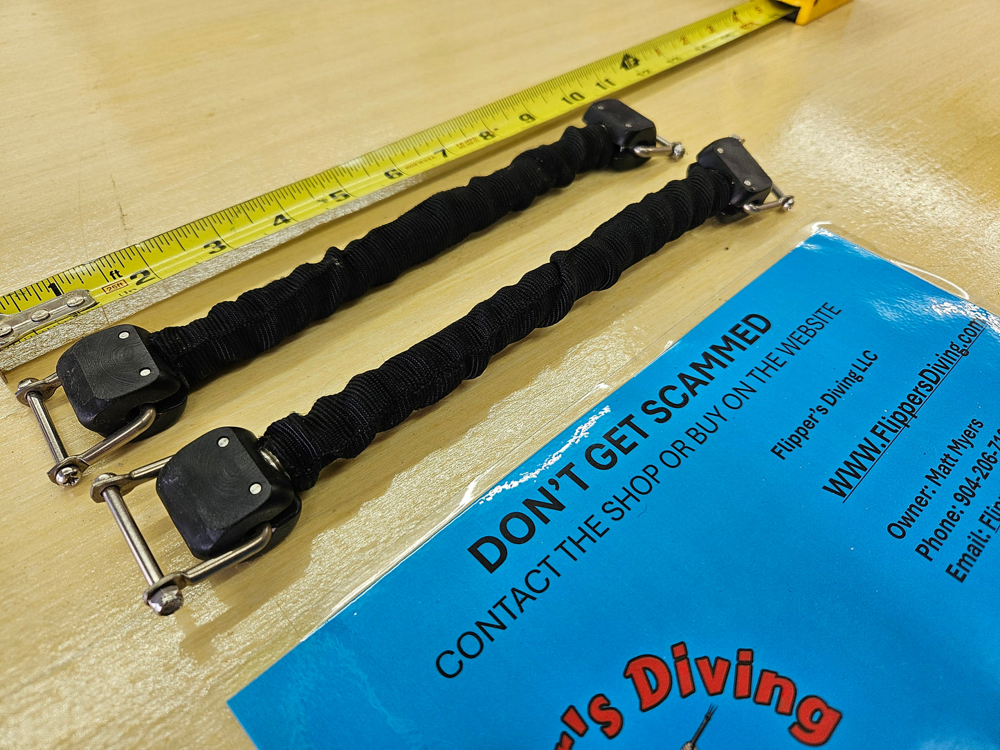 Fin Spring Straps (SMALL)