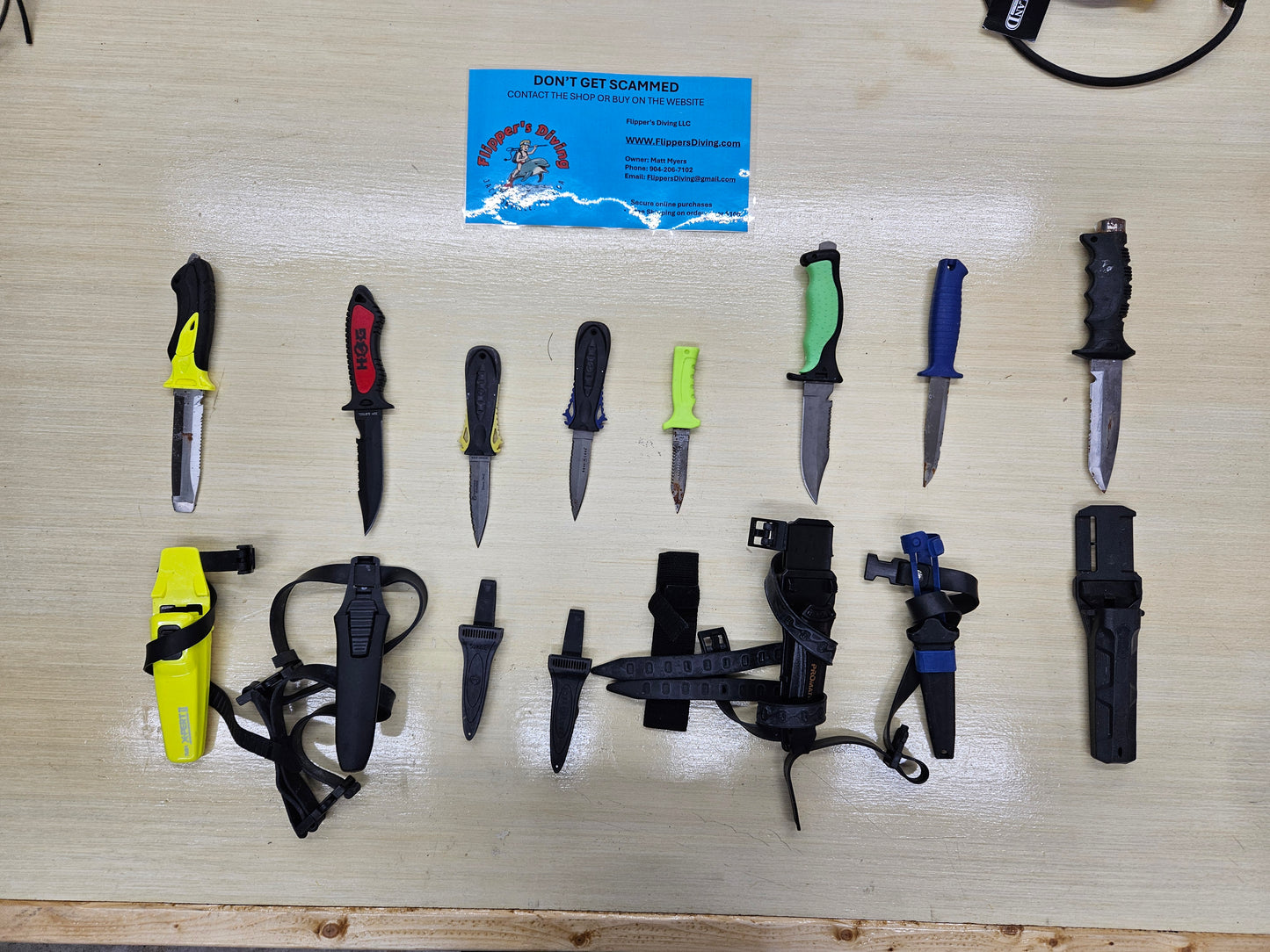 Pre-Owned Dive Knives