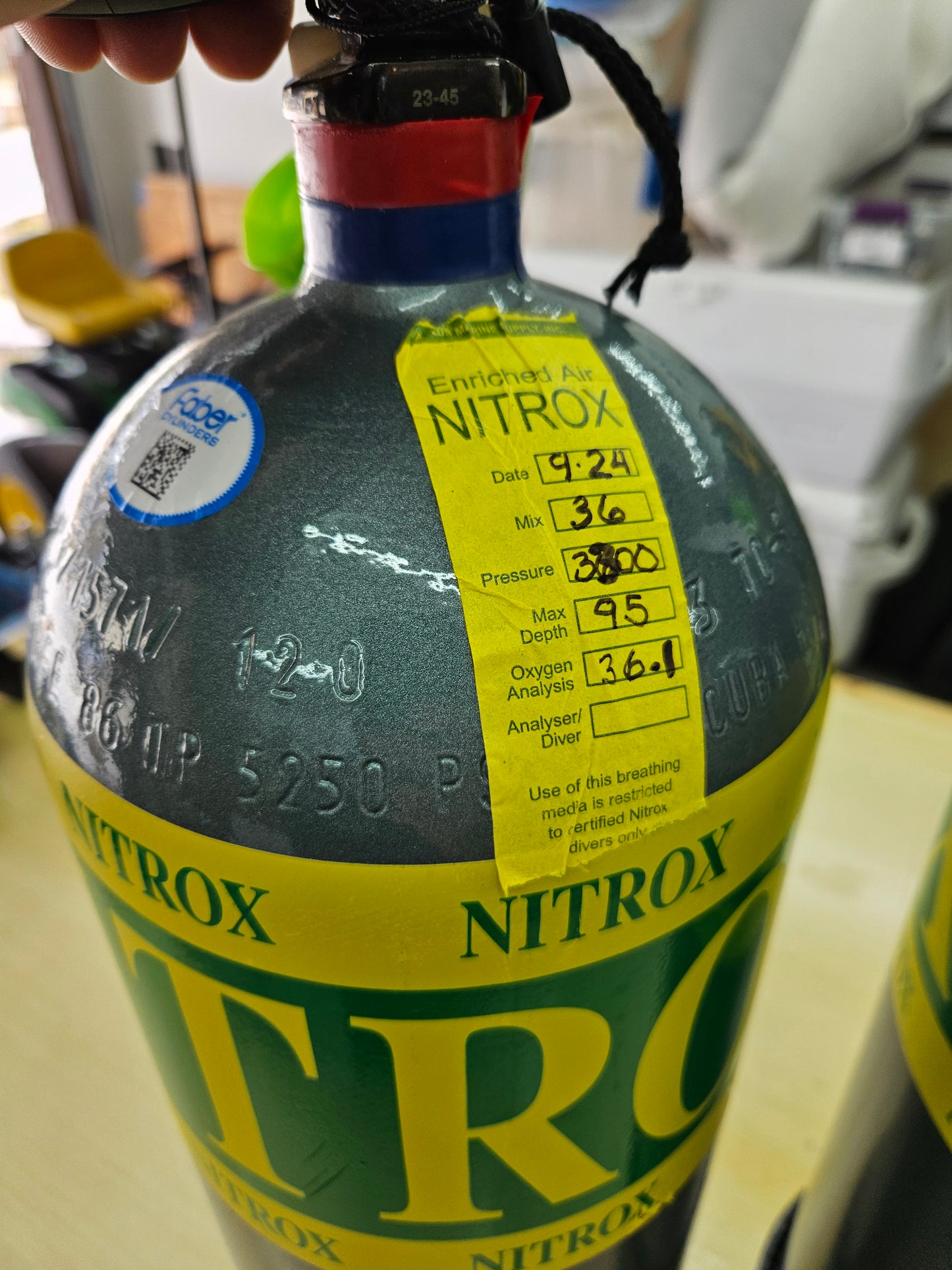 Faber HP100's - NITROX Ready!