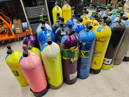 AL80 Used Aluminum SCUBA Cylinders