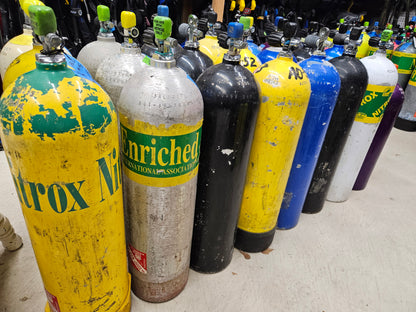 AL80 Used Aluminum SCUBA Cylinders