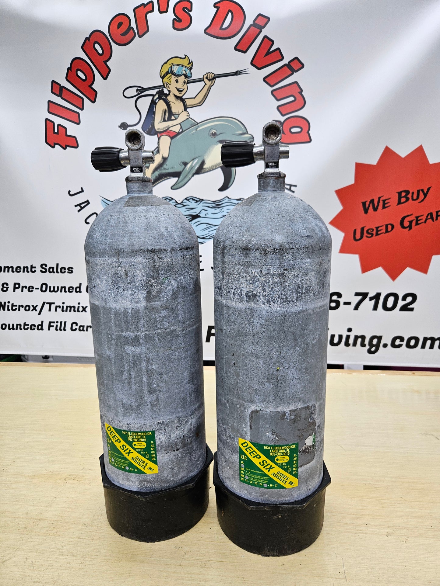 Worthington X7 HP100 Steel Cylinders