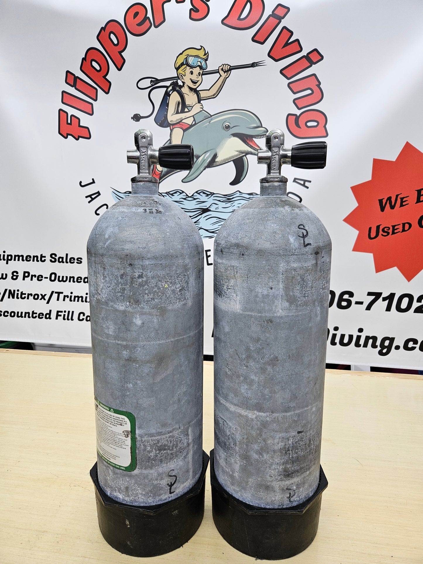 Worthington X7 HP100 Steel Cylinders