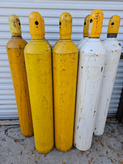 Gas Storage Bank Bottles - 6000 and 4500 PSI (IN STOCK - MUST CONTACT SHOP)