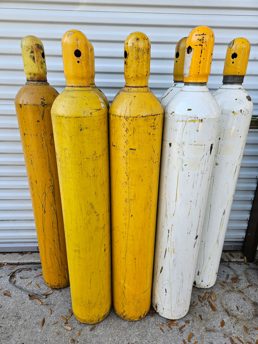 Gas Storage Bank Bottles - 6000 and 4500 PSI (IN STOCK - MUST CONTACT SHOP)