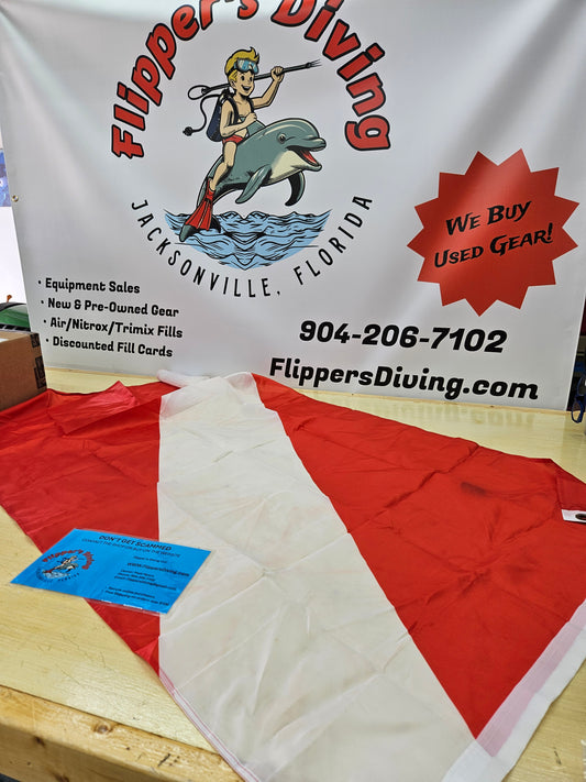 Nylon Dive Flag (34x50")