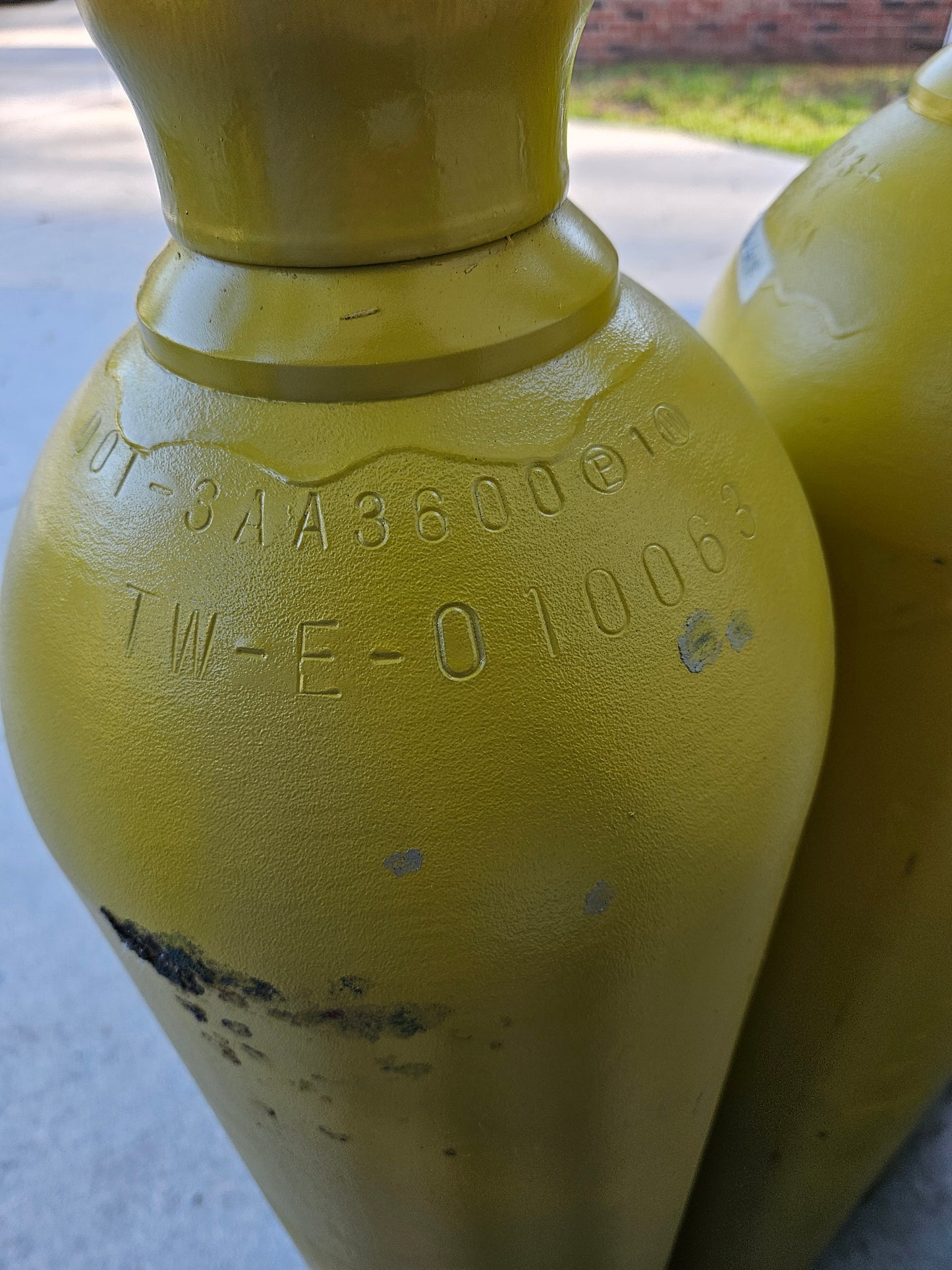 3600 PSI Air Storage Bank Bottles