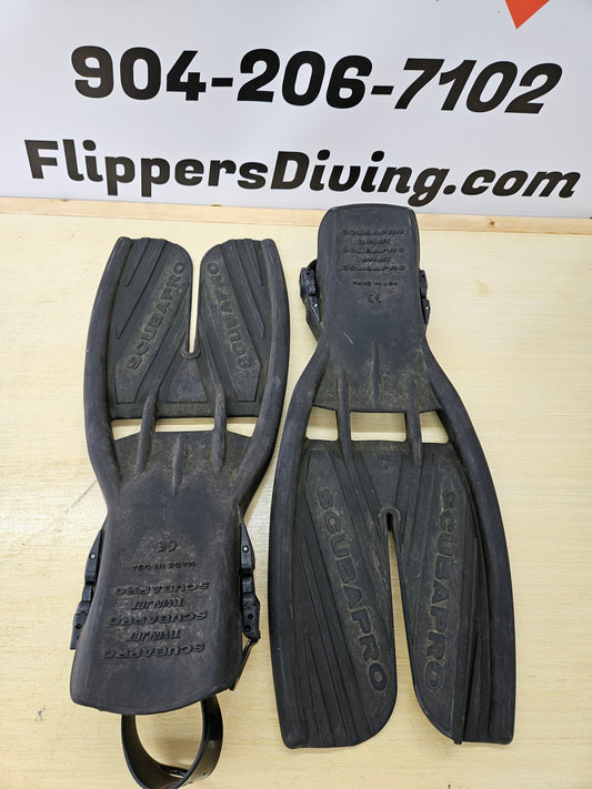 Scubapro Twin Jet Dive Fins (Large)