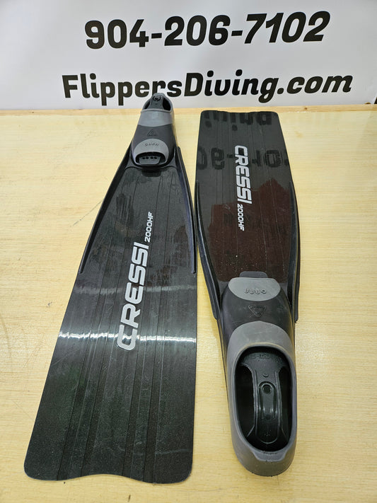 Cressi 200HF Free Diving Fins (8-9)