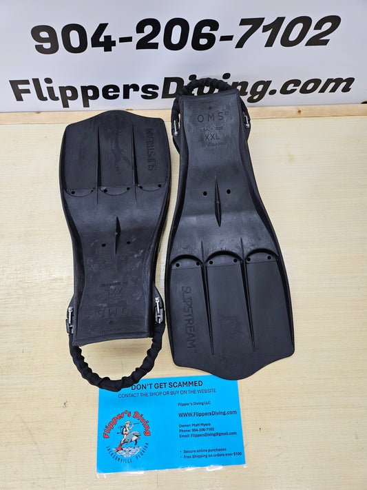 OMS Slipstream Tech Fins (2XL)
