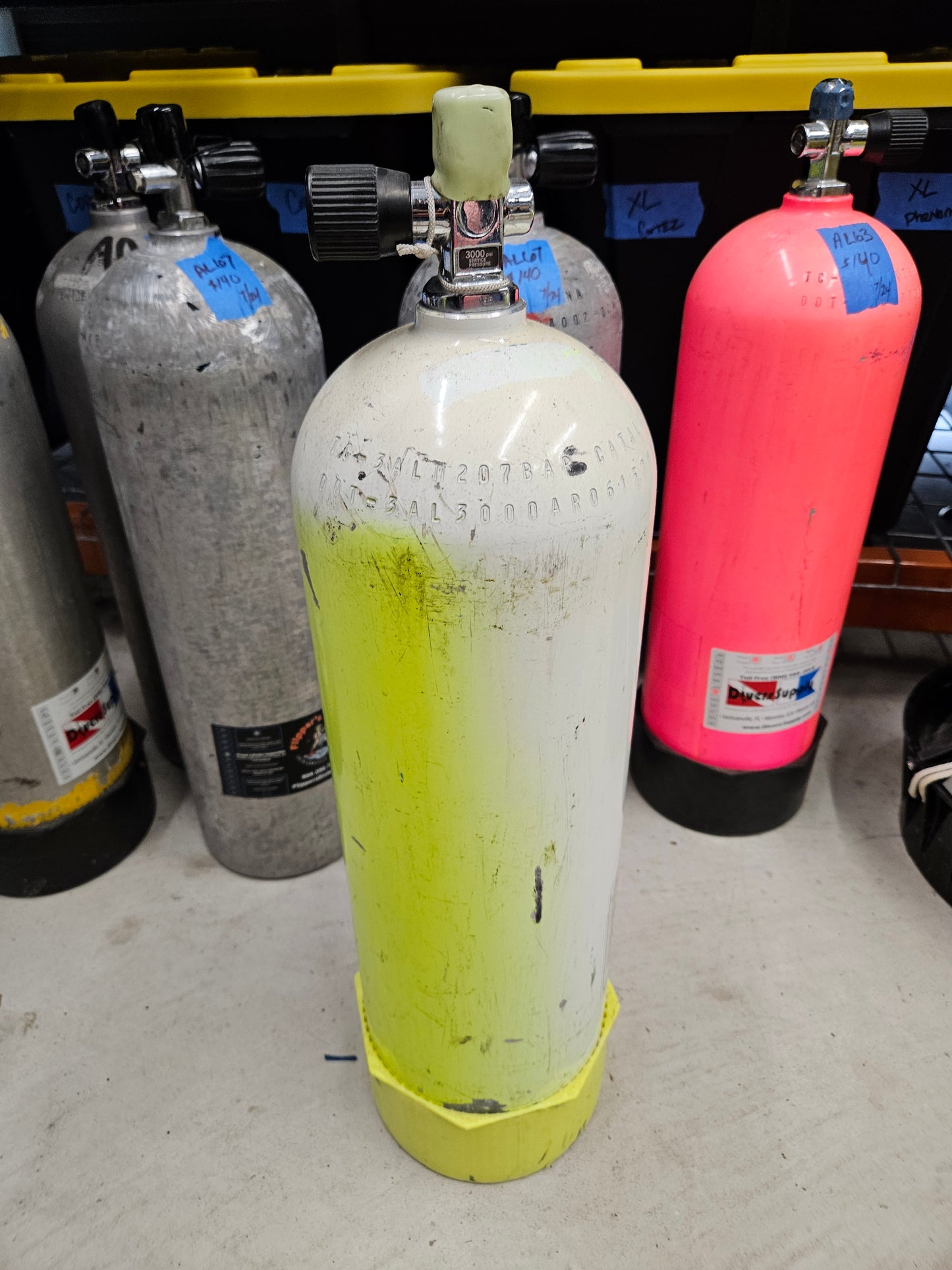 Aluminum 67 - AL67 - Scuba Cylinders