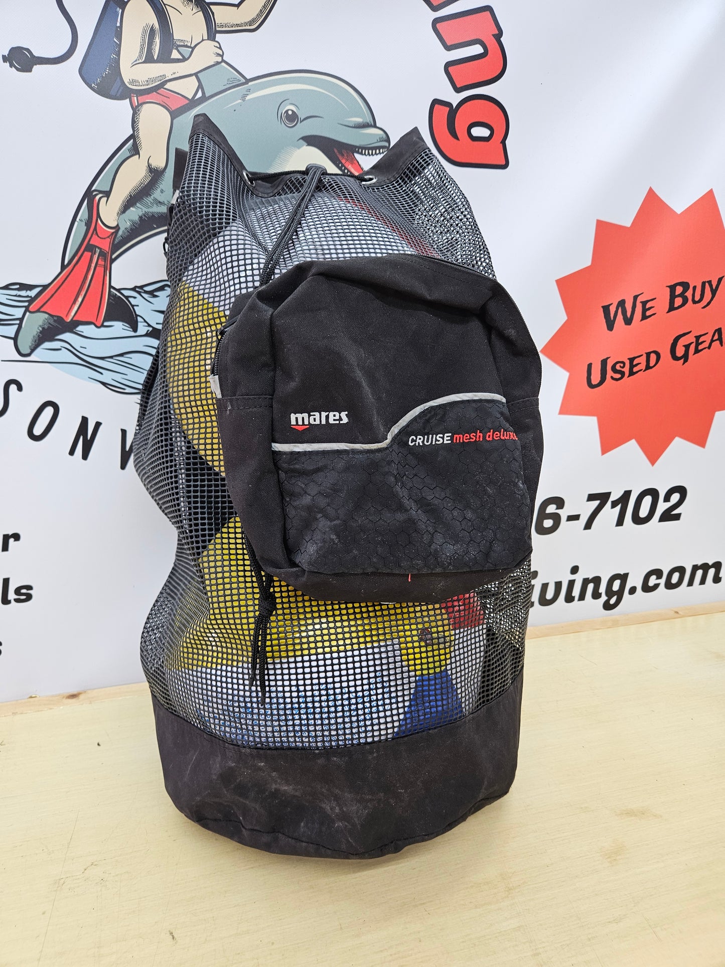Mares "Cruise Mesh Deluxe" Backpack Gear Bag