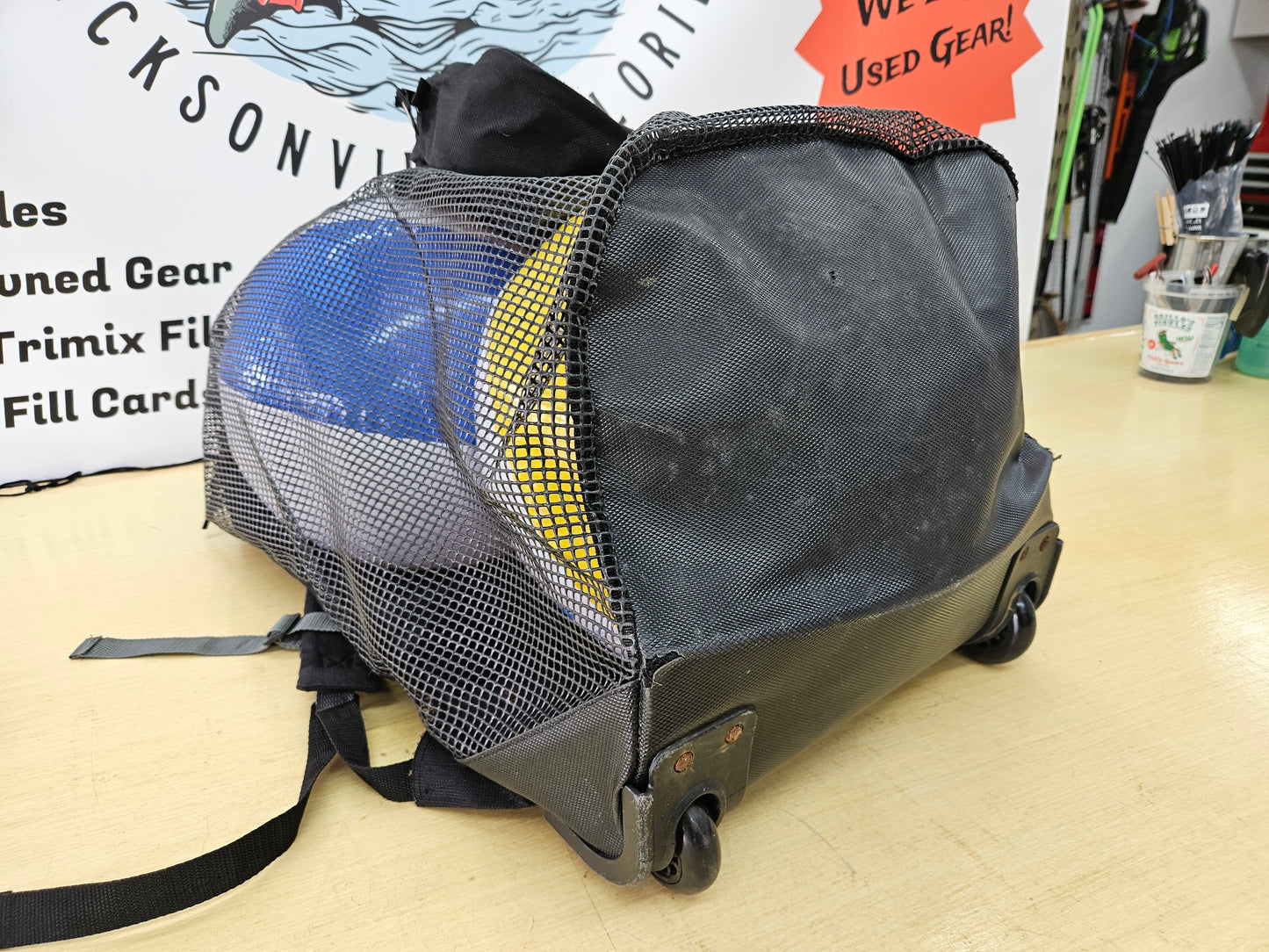 Edge Mesh Roller Backpack Equipment Bag