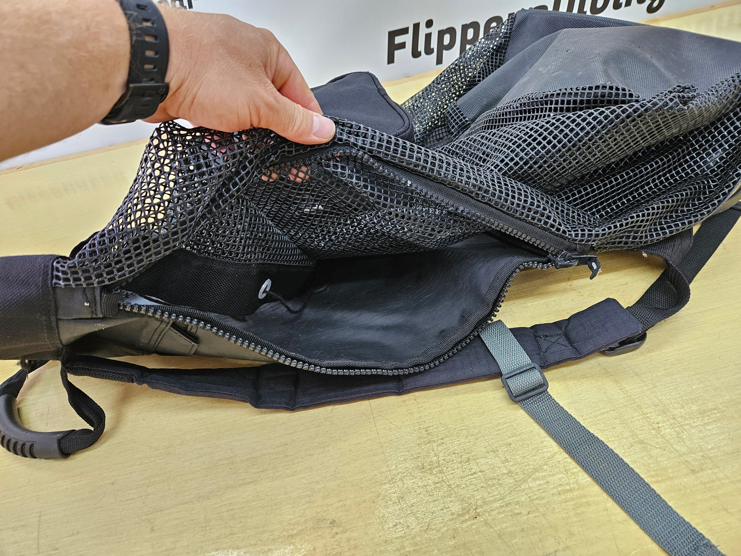 Edge Mesh Roller Backpack Equipment Bag