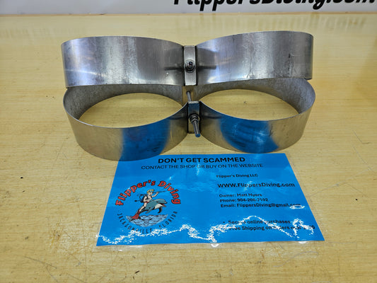 8" Stainless Steel Tank Bands