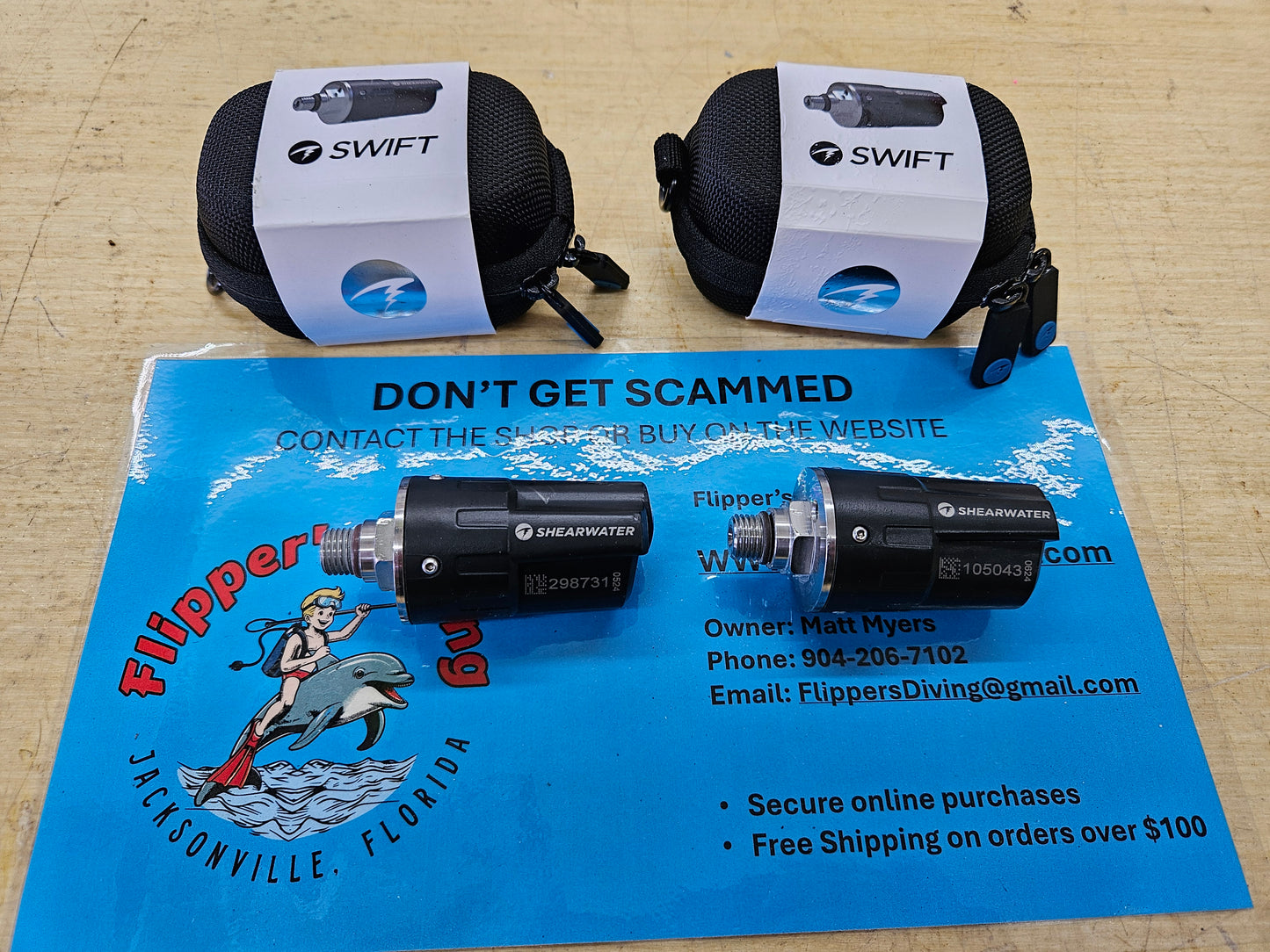 Shearwater Swift AI Transmitter