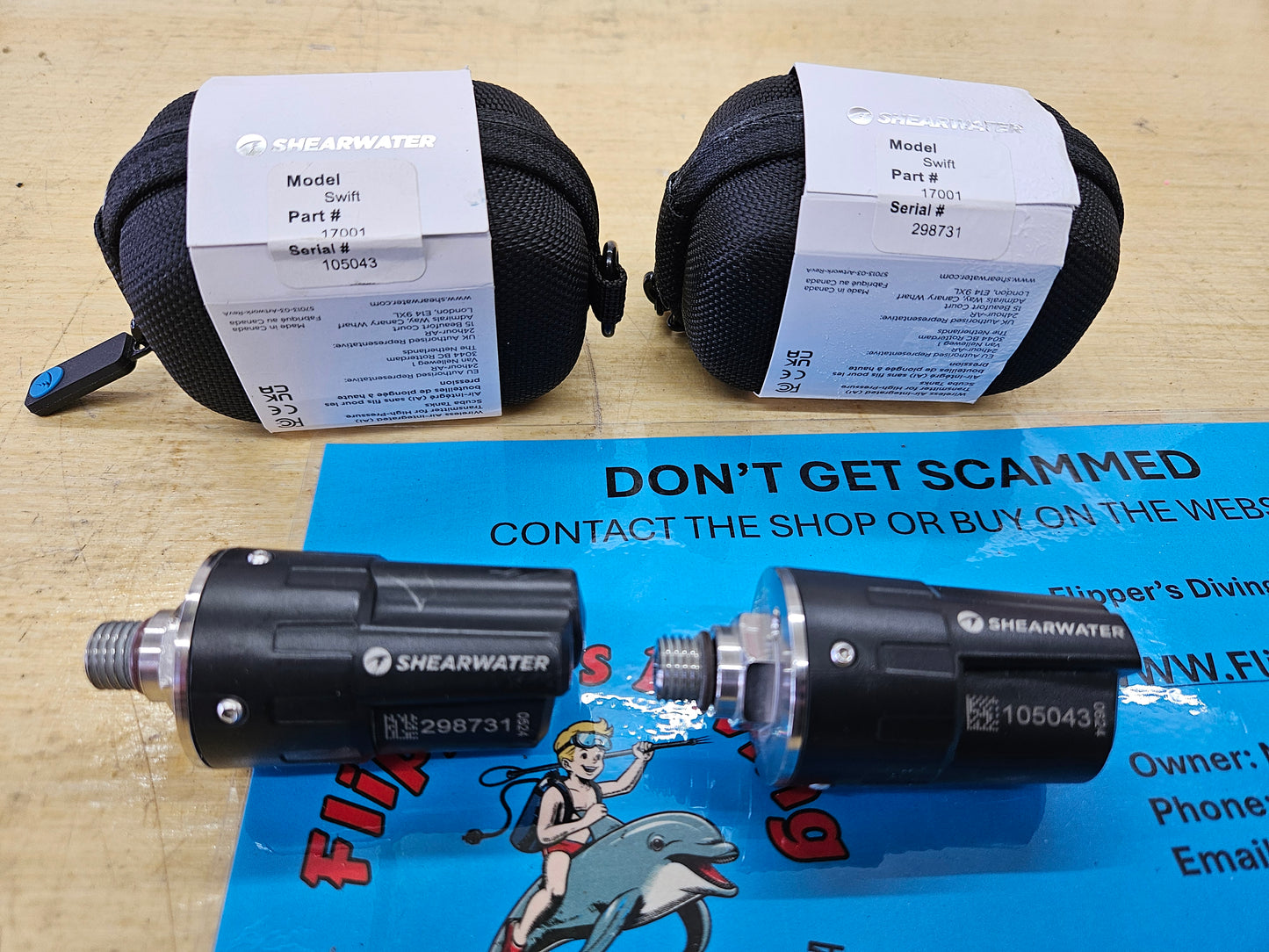 Shearwater Swift AI Transmitter