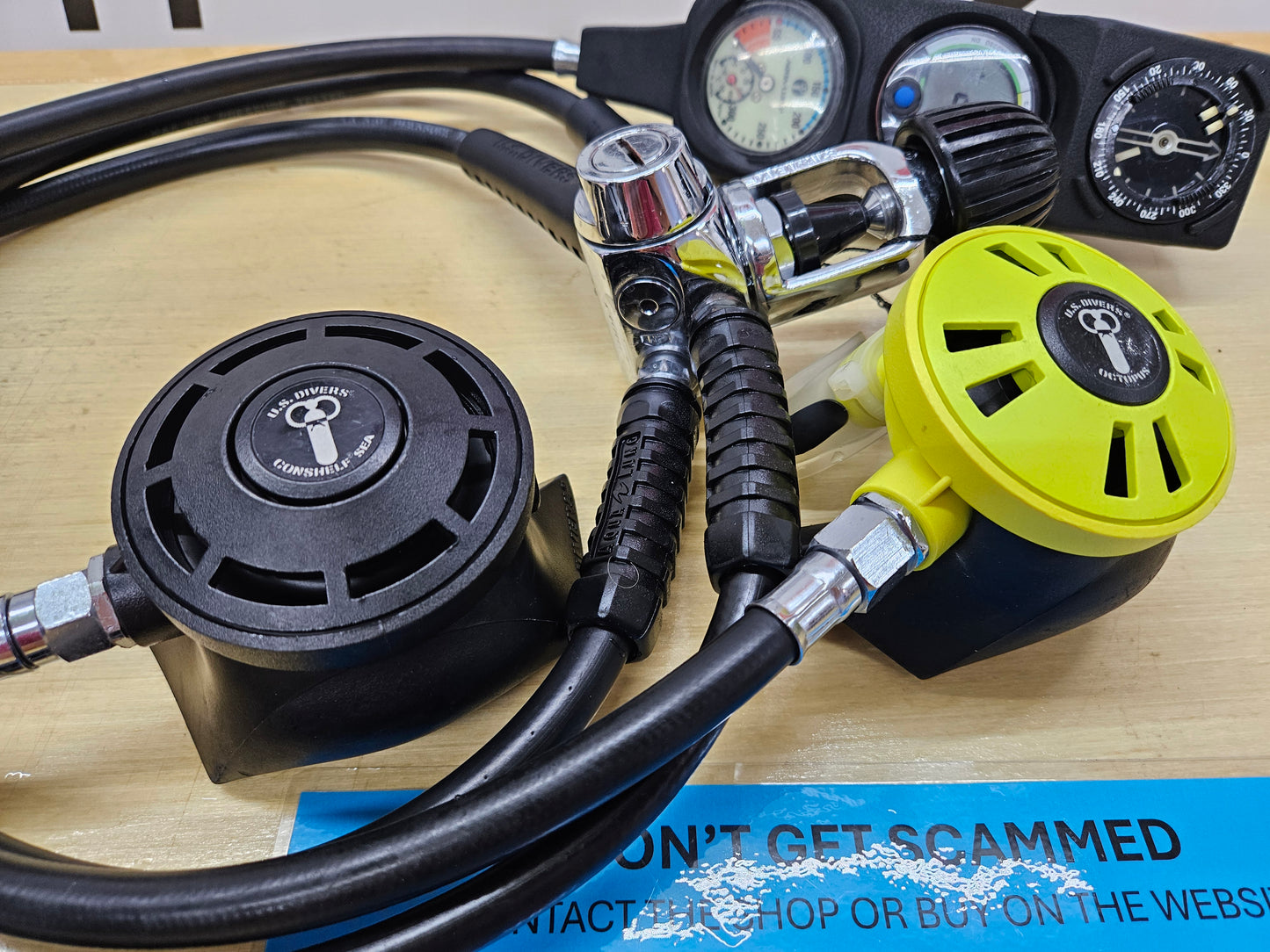 U.S. Divers Conshelf Regulator