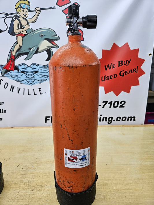 Steel LP72 Scuba Cylinders