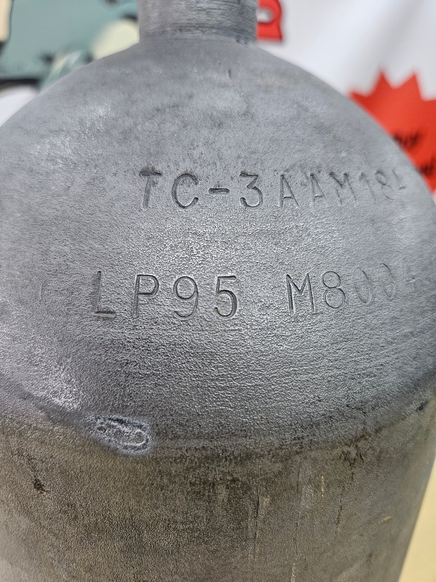 Worthington LP95 Scuba Cylinder