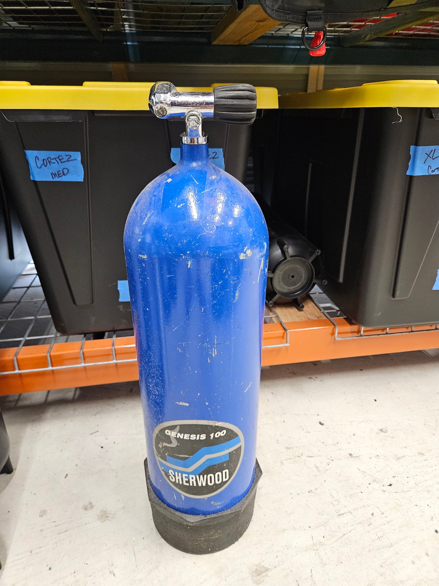 Genesis HP100 Steel Scuba Tank