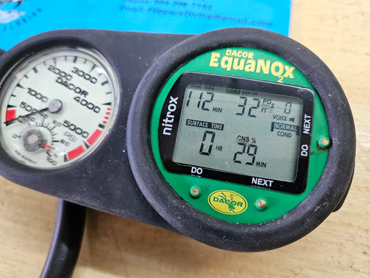 Dacor EquaNOx Dive Computer Console