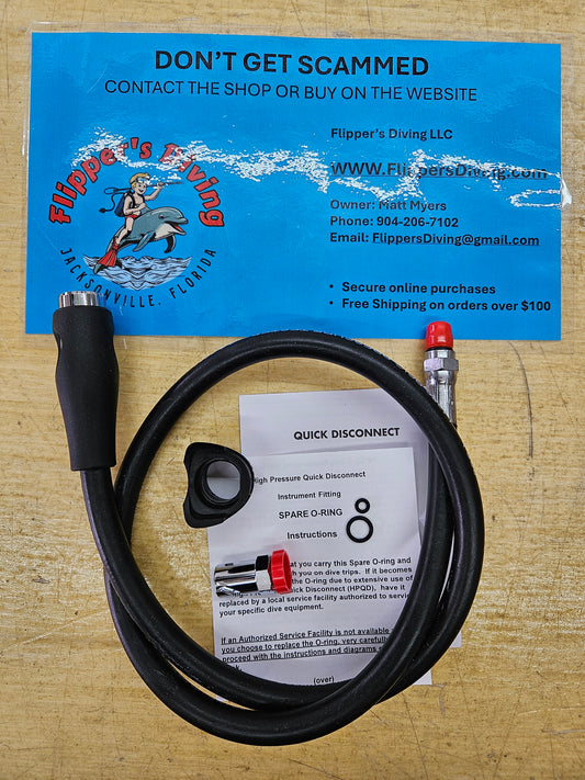 HP Quick Disconnect Hose & Fittings