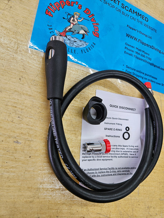 HP Quick Disconnect Hose & Fittings